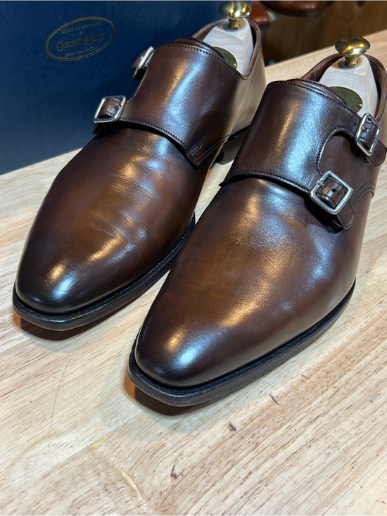 Crockett & Jones Seymour III ? Dbl Monk Straps US 9D inc’s Shoe Trees & Bags main image 13